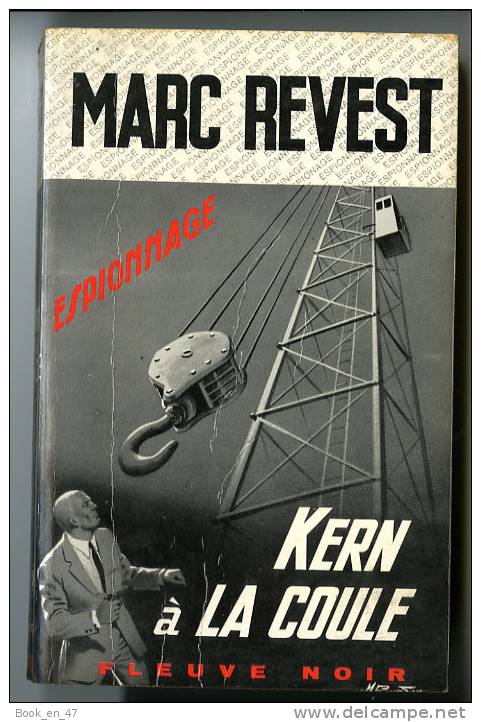 {44700} Marc Revest " Kern à La Coule " ; Espionnage N° 786 , EO 1970 . Gourdon   " En Baisse " - Fleuve Noir