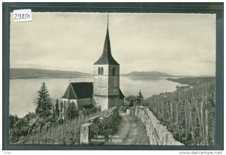 LIGERZ - GLERESSE - KIRCHE   - TB - Gléresse