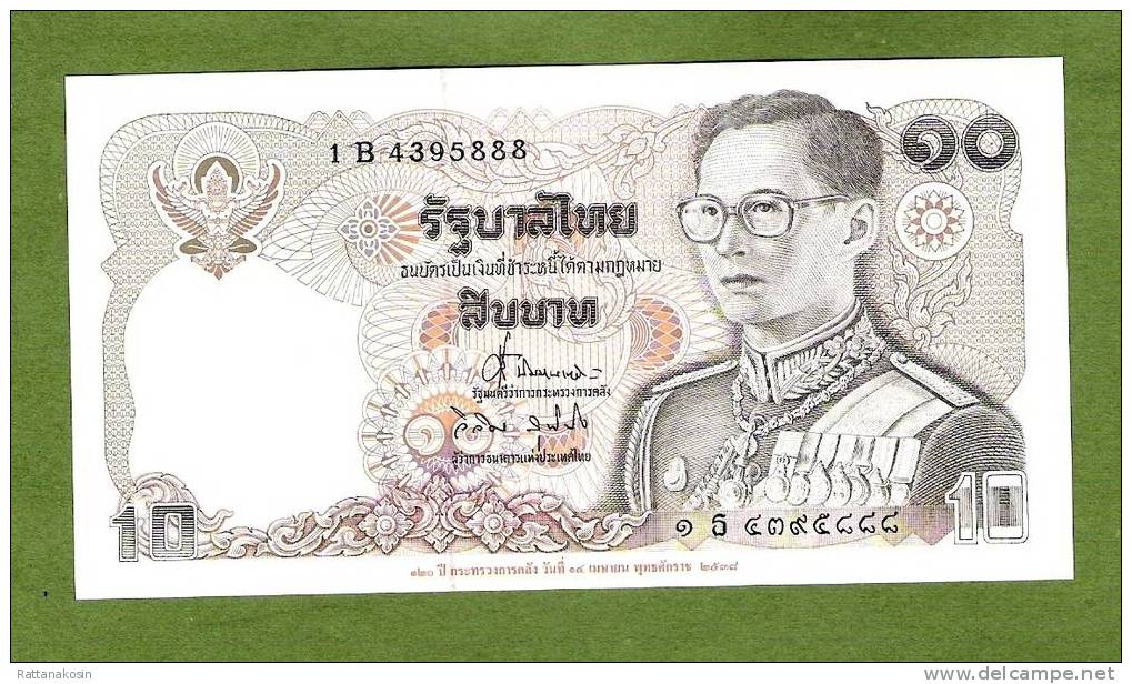 THAILANDE P98  10 BAHT  1995 UNC.  X   10  PCS - Thailand