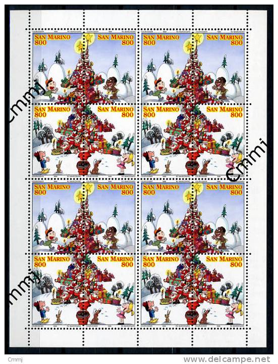 1998 - SAINT-MARIN - SAN MARINO - Sass. Block  MF 1649/52 - MNH - (**) - New Mint - Blocchi & Foglietti