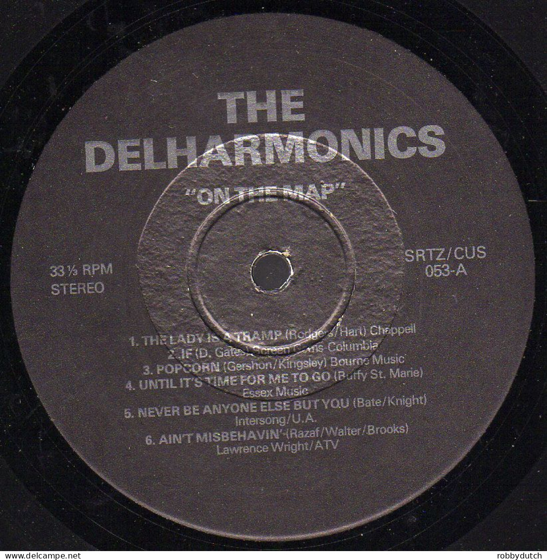 * LP *  THE DELHARMONICS - ON THE MAP - Disco & Pop