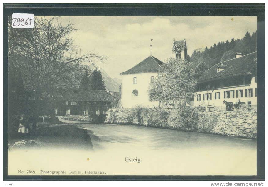 GSTEIG  - TB - Gsteig Bei Gstaad