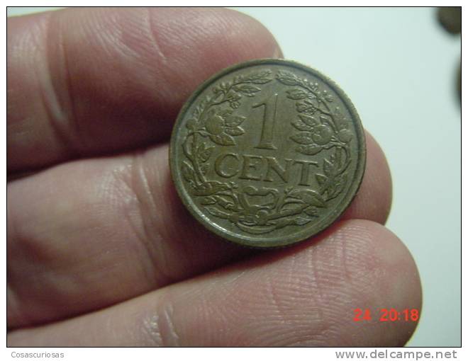 3251 NETHERLANDS  HOLANDA  HOLLAND  1 CENT    AÑO / YEAR  1941    VF - 1 Cent