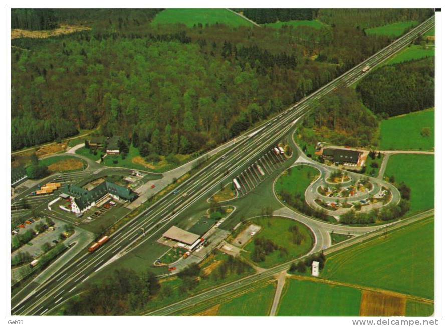 Grünberg - Bundesautobahn-Raststätten U. Hotel Reinhardshain - Gruenberg