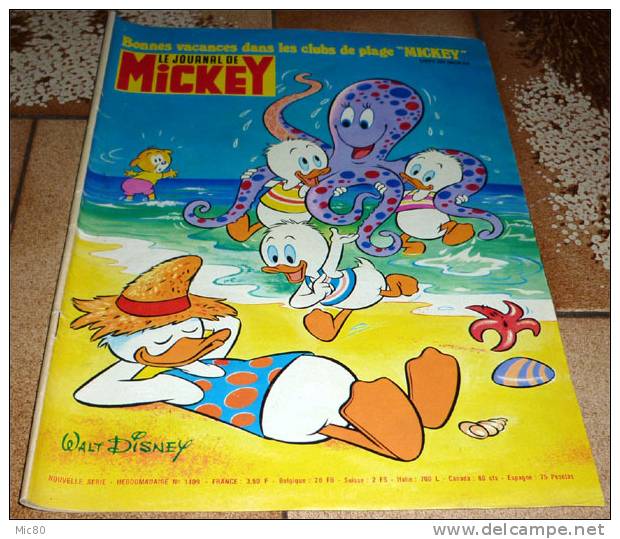 Le Journal De Mickey N° 1409 - Journal De Mickey