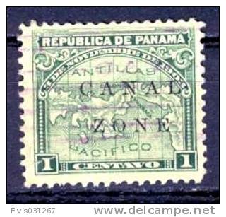 Canal Zone 1904, Scott No. : 9 A2, - Used - - Amerika (Varia)