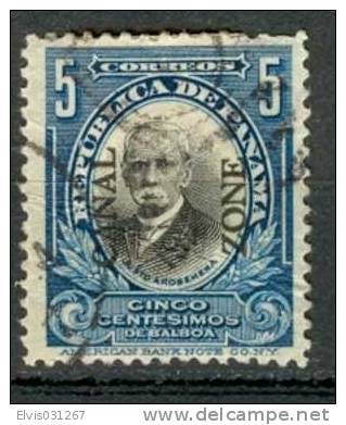 Canal Zone 1912, Scott No. : 40, - Used - - America (Other)
