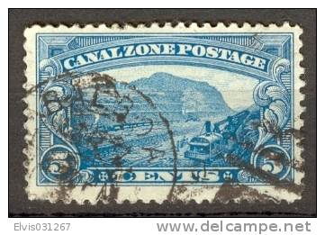 Canal Zone 1928, Scott No. : 107, - Used - - Zona Del Canale / Canal Zone