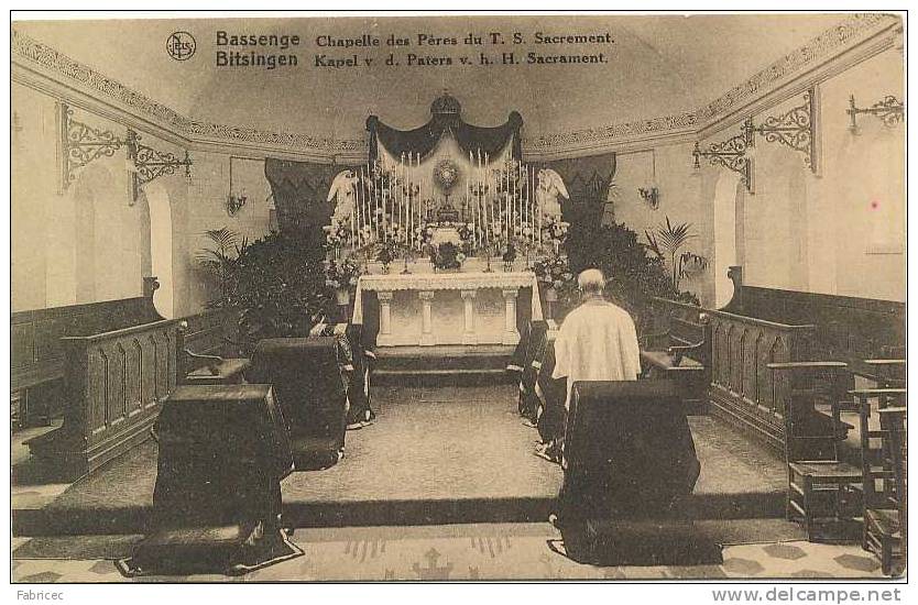Bassenge - Chapelle Des Pères Du T. S. Sacrement - Bitsingen - Kapel V. D. Paters V. H. H. Sacrament - Bassenge