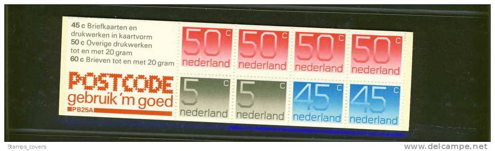 NETHERLAND MNH** MICHEL HB 26 CARNET BOOKLET - Cuadernillos