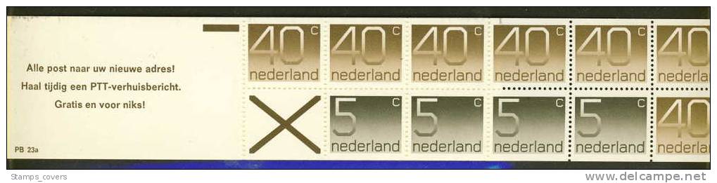 NETHERLAND MNH** MICHEL HB 24 CARNET BOOKLET - Cuadernillos