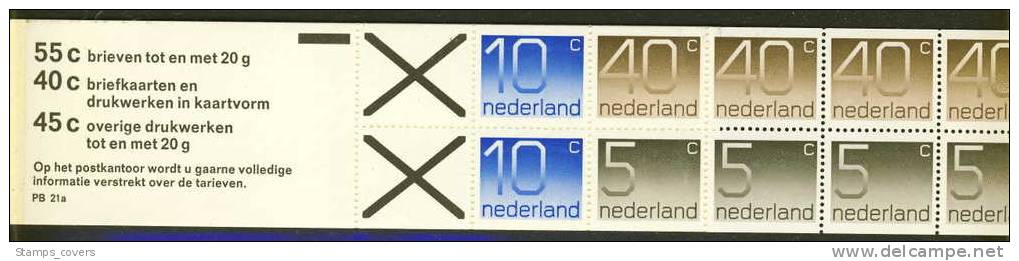 NETHERLAND MNH** MICHEL HB 22 CARNET BOOKLET - Postzegelboekjes En Roltandingzegels
