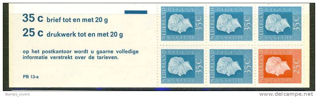 NETHERLAND MNH** MICHEL HB 14 CARNET BOOKLET - Postzegelboekjes En Roltandingzegels