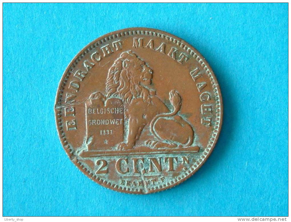 1912 VL 2 Cent ( Morin 313 - For Grade, Please See Photo ) !! - 2 Centimes