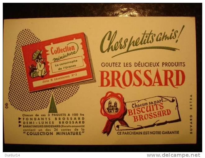 1 BUVARD  / BISCUITS BROSSARD ... - Alimentare