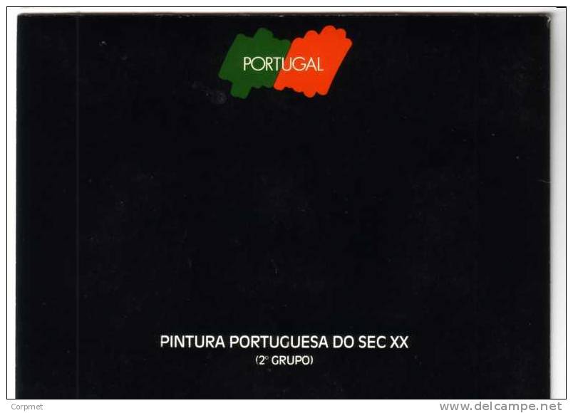 PORTUGAL - 1988 PINTURA PORTUGUESA DO SEC XX (2o. Grupo) Official First Day Booklet - Yv. # 1747/49 + SS 62 - Postzegelboekjes