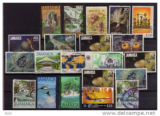 JAMAIQUE.21  Beaux T-P Grands Formats, Tous Differents. - Jamaica (1962-...)