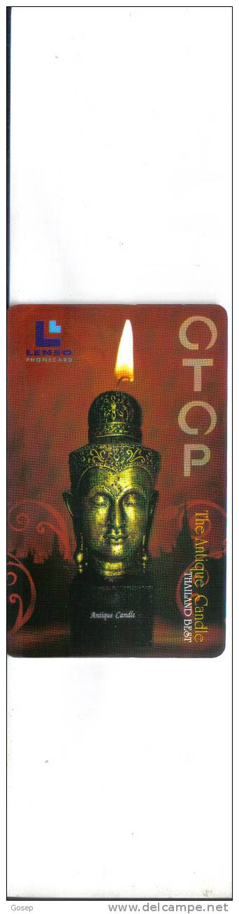 Thailand-the Antique Candle(thailand Best)-30 Units---4/2010-used Card+1 Card Prepiad Free - Thaïlande