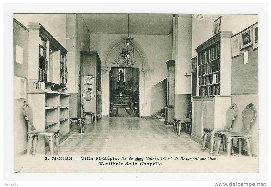 MOURS - Villa Saint-Régis - Vestibule De La Chapelle - Mours