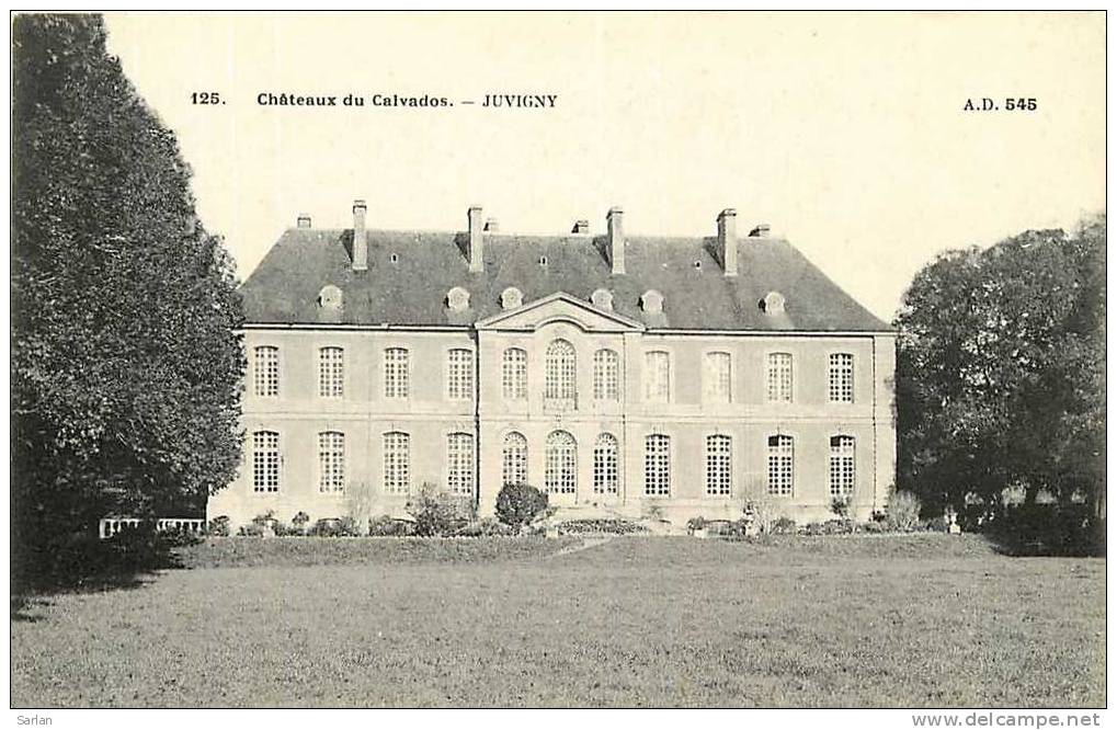 14 , CALVADOS , REF 551 ,  TILLY SUR SEULLES , Le Chateau De JUVIGNY - Autres & Non Classés