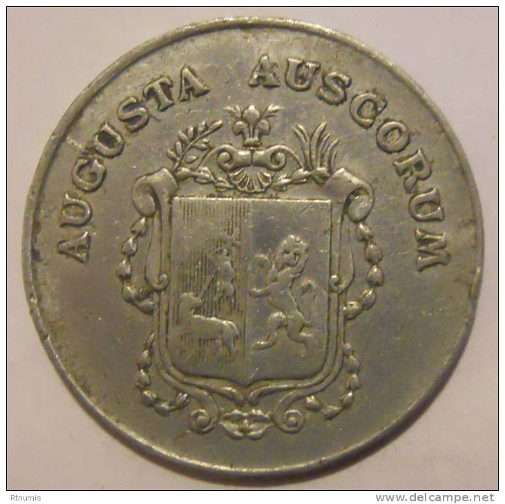 Auch 32 Ville 5 Centimes 1916 Elie 10.1 - Noodgeld