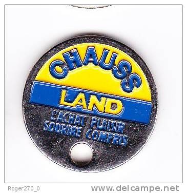 Jeton De Caddie Chauss Land - Jetons De Caddies