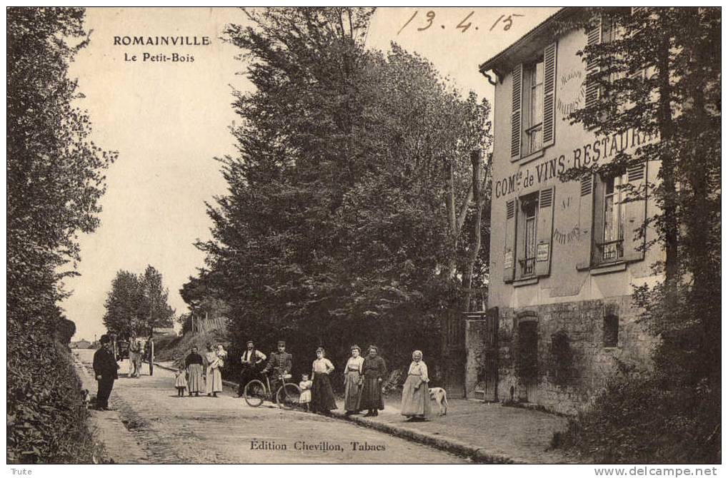 ROMAINVILLE LE PETIT-BOIS  MAISON WALEDISCH  RESTAURANT - Romainville