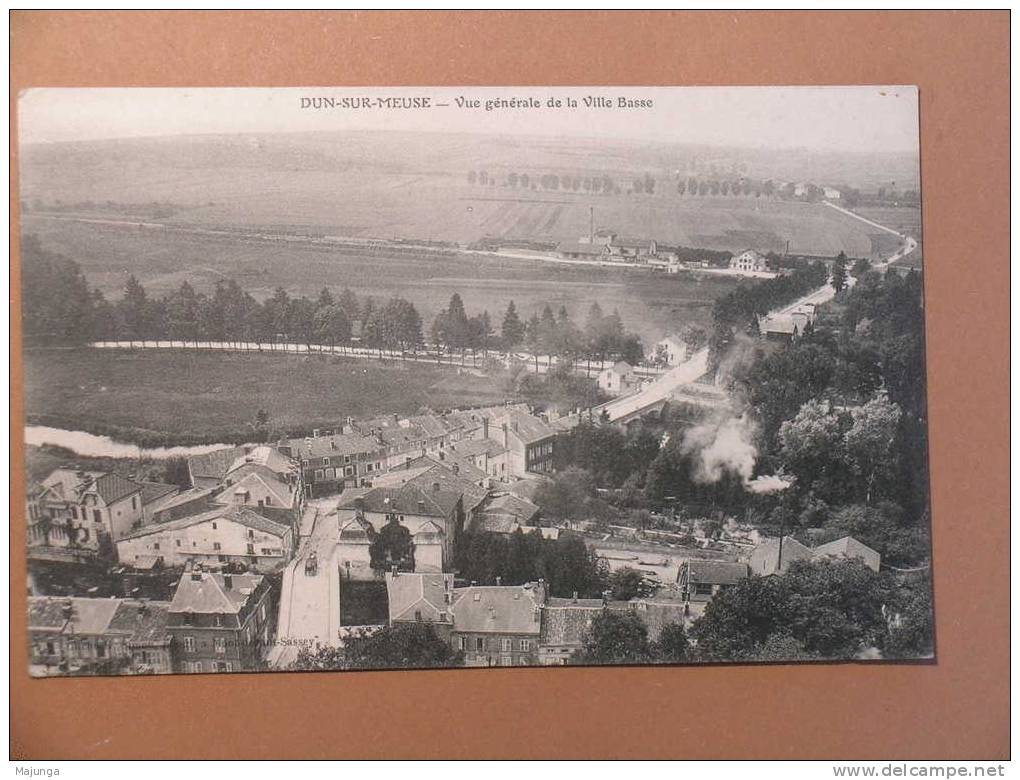 CPA - DUN SUR MEUSE - LA VILLE BASSE - Dun Sur Meuse