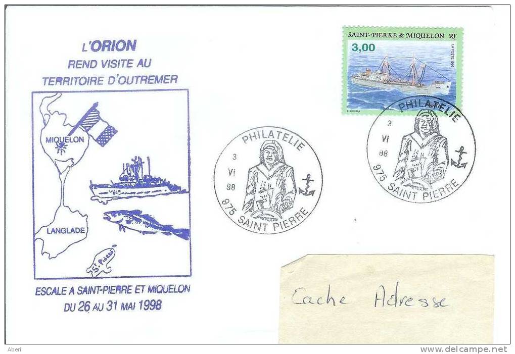 5049  CM ORION à St PIERRE Et MIQUELON - Lettres & Documents