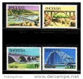 RHODESIA 1970 MNH Stamp(s) Bridges 84-87 - Rhodesië (1964-1980)