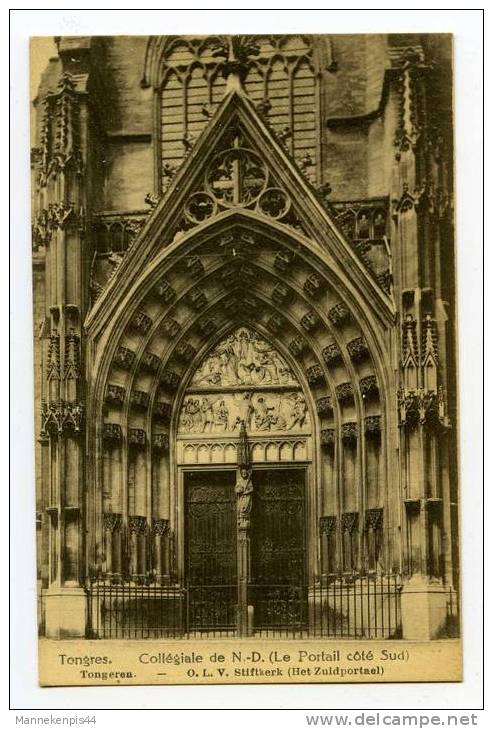 Tongeren - Tongres - Collégiale De N.-D. (Le Portail Côté Sud) - O.L.V. Stiftkerk (Het Zuidportael) - Tongeren