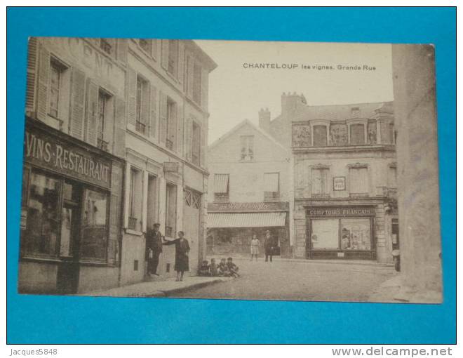 78) Chanteloup Les Vignes - Grande Rue  - Année 1943 -  EDIT - Ducoudré - Chanteloup Les Vignes