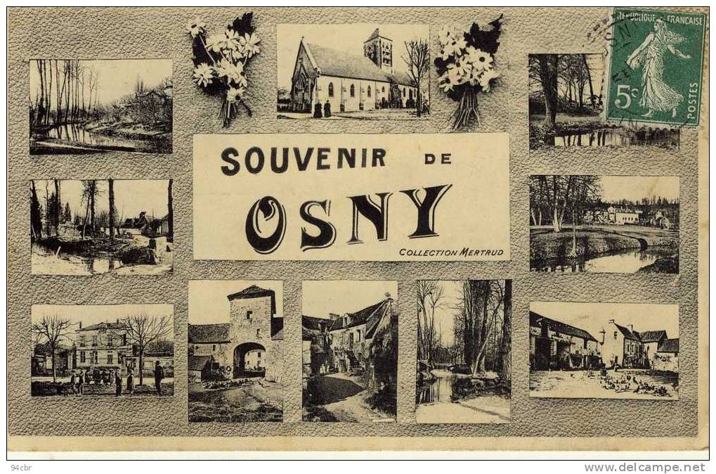 CPA (95)       OSNY Souvenir - Osny