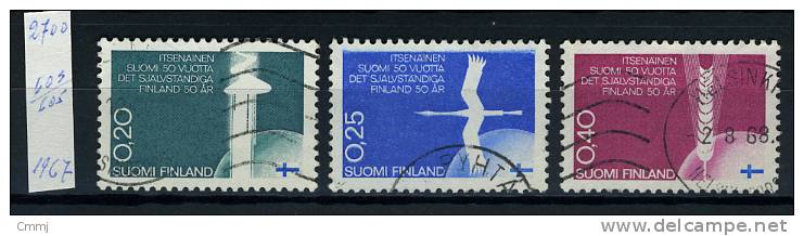 1967 - FINLANDIA - FINLAND - SUOMI - FINNLAND - FINLANDE - NR. 603/05 - Used - Usados