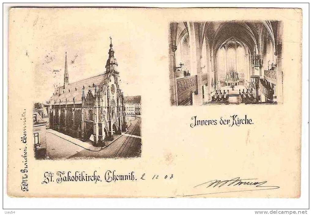 St Jakobkirche CHEMNITZ (1903) - Chemnitz (Karl-Marx-Stadt 1953-1990)