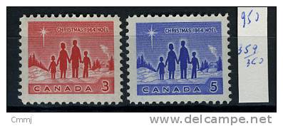 1964 - CANADA - NR. 434/35 - MNH - New Mint - CHRISTMAS - WEIHNACHTEN - Nuovi