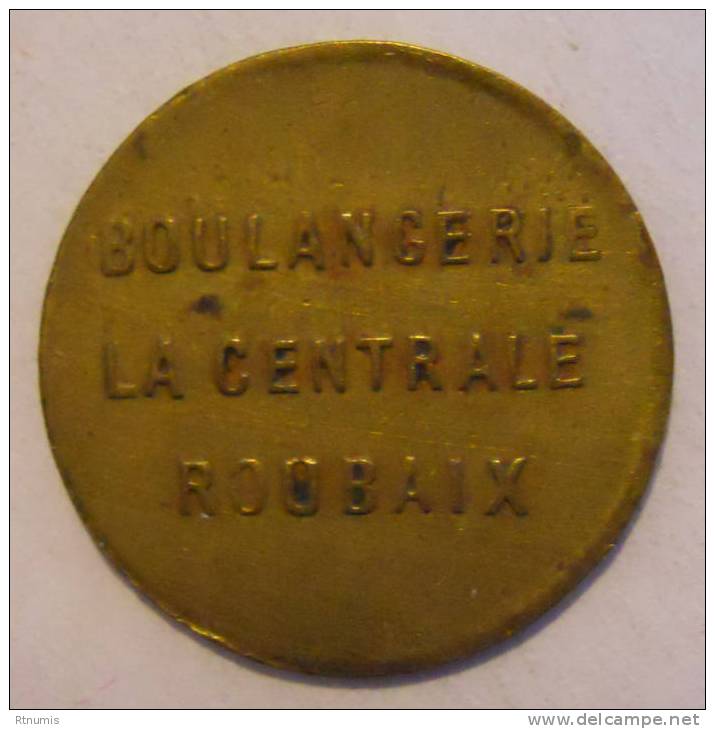Roubaix 59 Boulangerie La Centrale 1 Pain Elie 15.1 - Notgeld