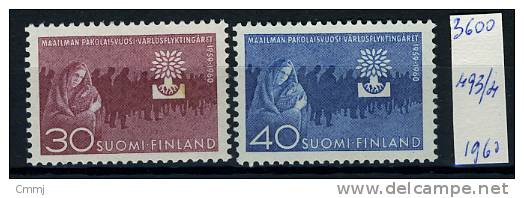 1960 - FINLANDIA - FINLAND - SUOMI - FINNLAND - FINLANDE - NR. 493/94 - MNH - New Mint - Neufs