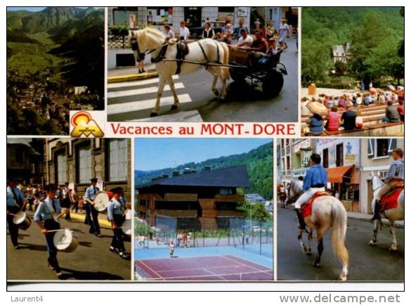 (315) - Tennis - Mont D´Ore - Chevaux - Tennis