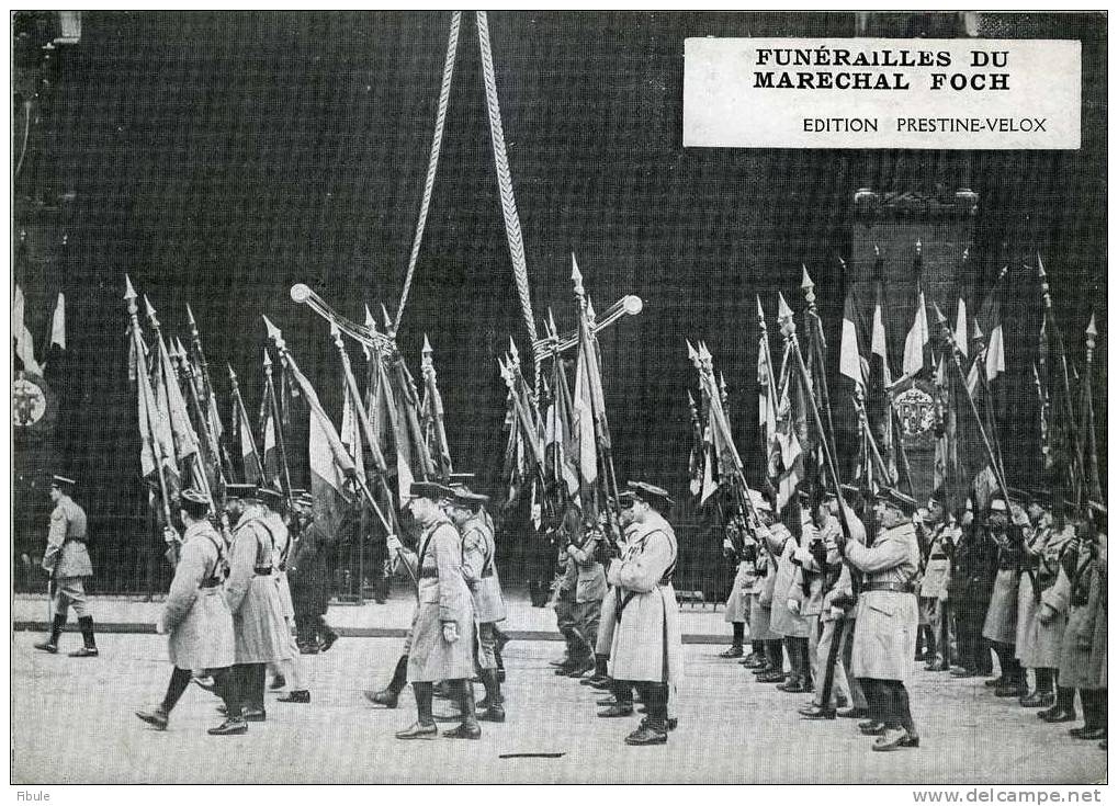 FUNERAILLES DU MARECHAL FOCH - Funeral