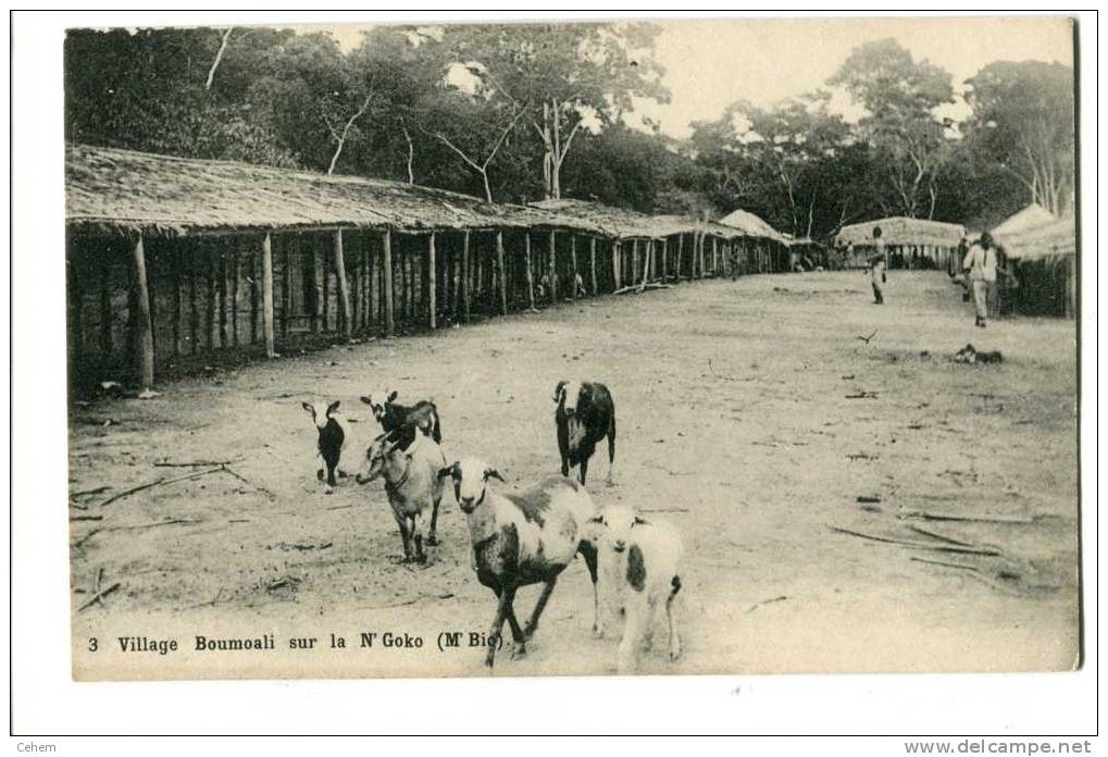 CONGO CAMEROUN VILLAGE BOUMOALI SUR LE N´GOKO (M´BIO) - Autres & Non Classés