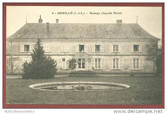 37 - GENILLE - Rassay (façade Nord) - Genillé