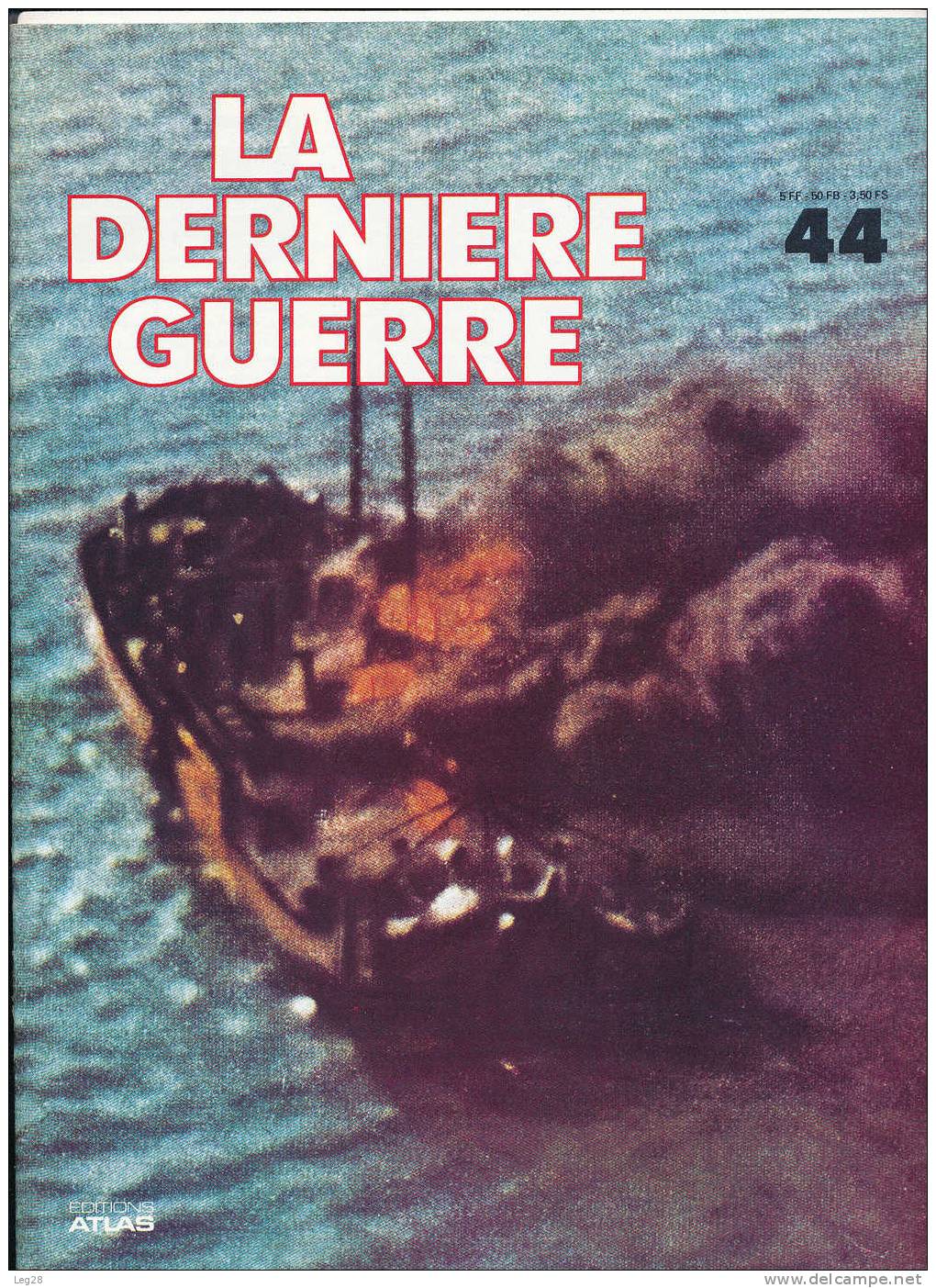 LA  DERNIERE  GUERRE  N° 44 - French