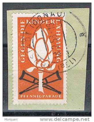 Alemania Federal. Vignetten, Label, NEUSTADT 1953 - R- Und V-Zettel