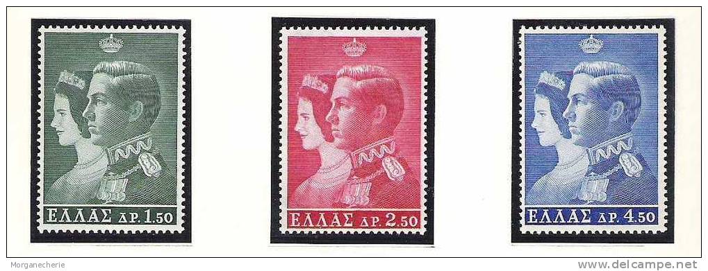 HELLAS, 1964,  MI 860-862,  **  COMPLET - Ongebruikt