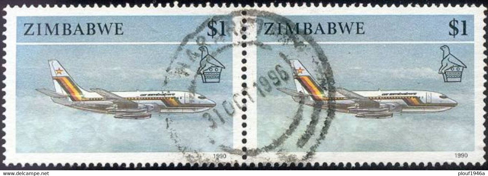 Pays : 513 (Zimbabwé (ex-Rhodésie) : Indépendance)  Yvert Et Tellier N° :   208 (o) - Zimbabwe (1980-...)
