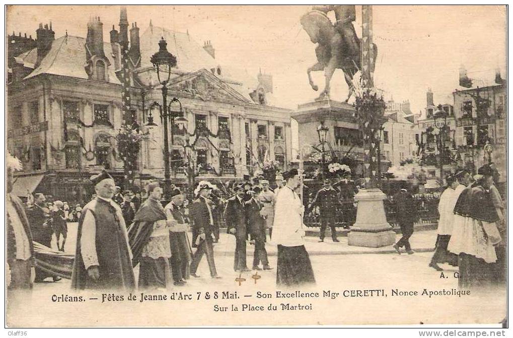 CPA LOIRET 45  ORLEANS  Fête De Jeanne D'Arc 7 & 8 Mai - Orleans