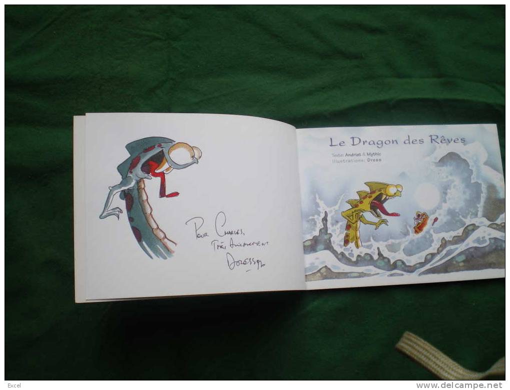 LE DRAGON DES REVES - Dédicace De DRESS - Autographs