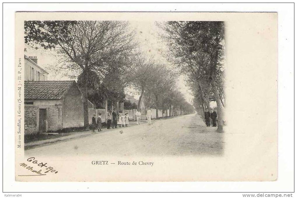 SEINE-ET-MARNE  /  GRETZ  /  ROUTE  DE  CHEVRY - Gretz Armainvilliers