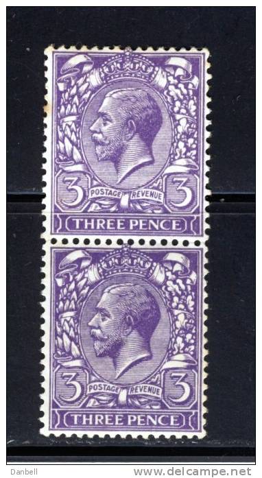 GB07) GRAN BRETAGNA 1912 - GIORGIO V - N.144 Coppia MNH** - Nuovi